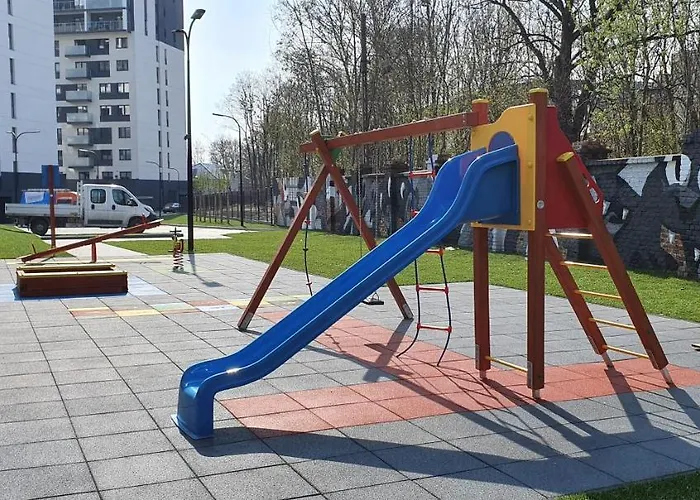 Apple - Mickiewicza Prywatne Miejsce Parkingowe Apartamento Łódź